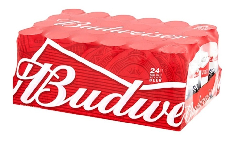 PACA Cerveza  Budweiser Lata 269ml