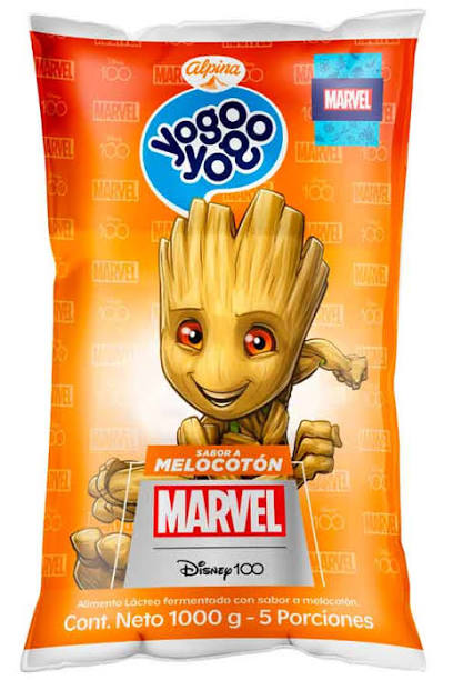 Yogo Yogo Melocotón Bolsa Alpina 1.000g LITRO