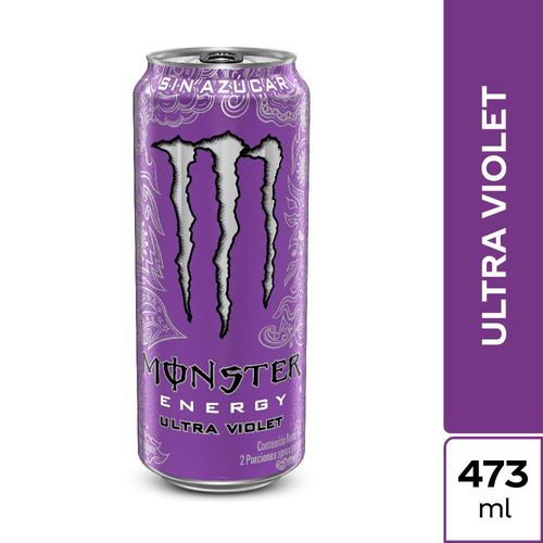 Monster Ultra Violet Lata 473ml