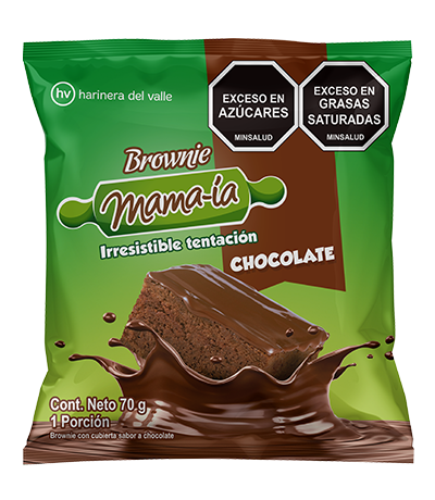 Brownie con Chocolate Mama-ia 55g