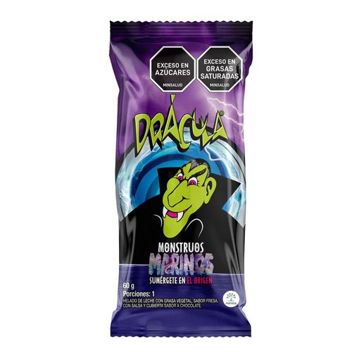 Paleta Dracula Crem Helado 60g