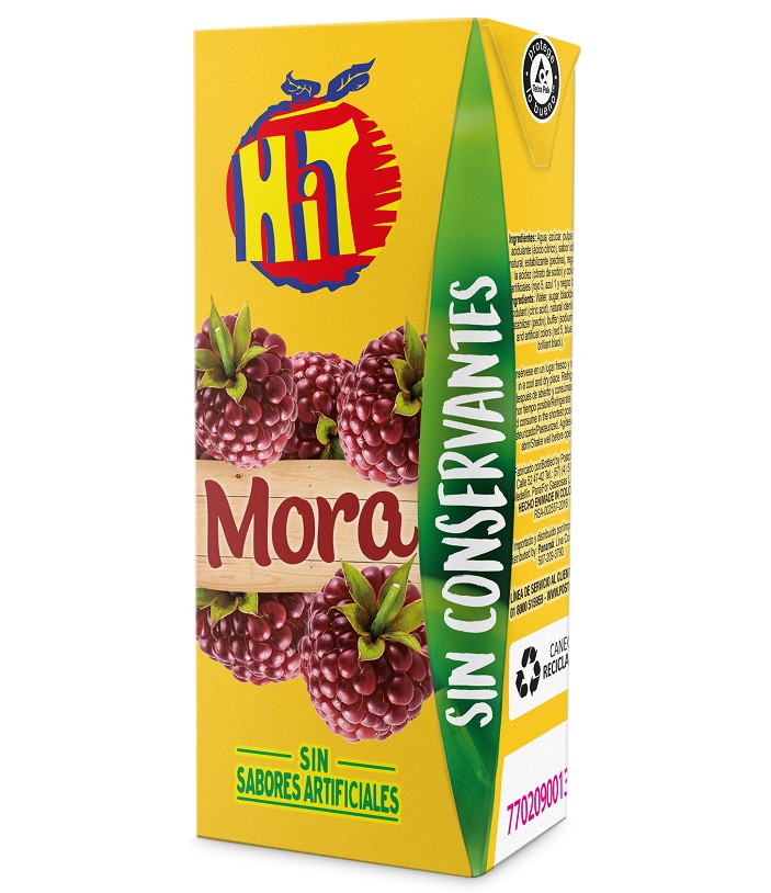 Jugo Hit Mora Caja 200ml