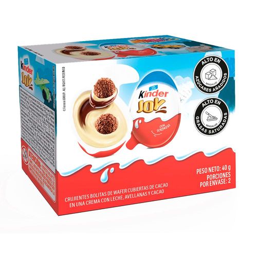Huevo Kinder Joy Niño x 2
