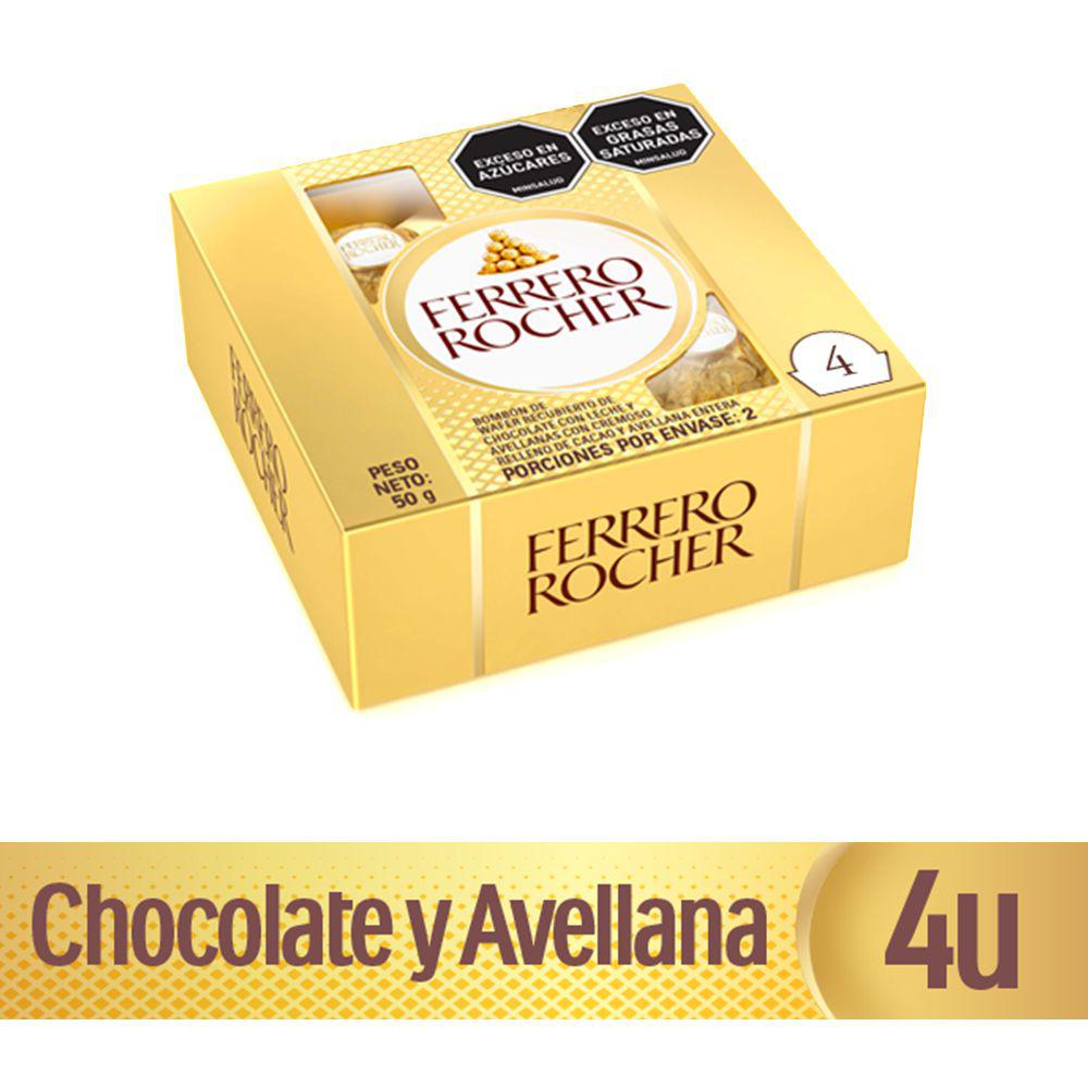 FERRERO ROCHER Caja x4 - 50g