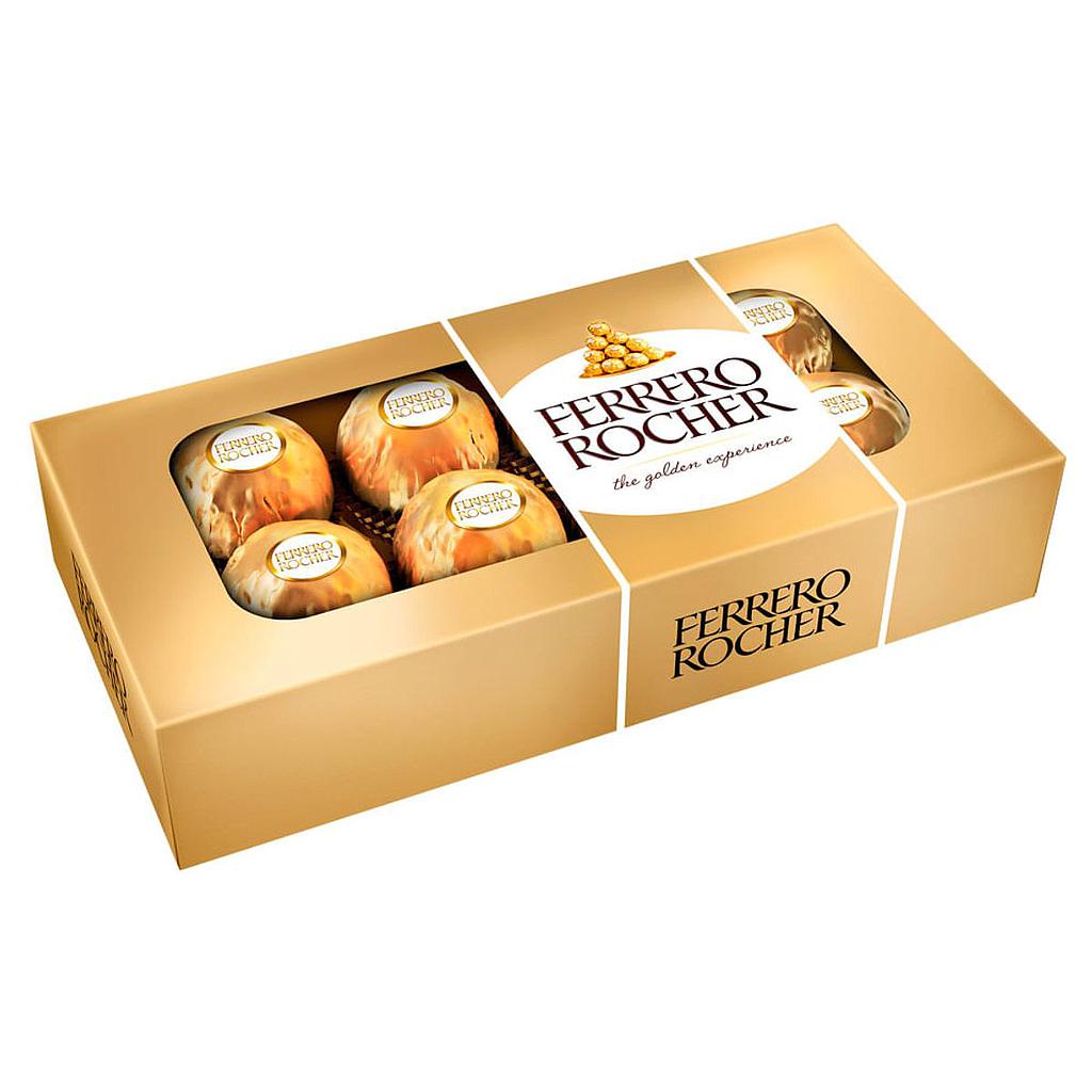 Chocolate Bombones FERRERO ROCHER x8 100g