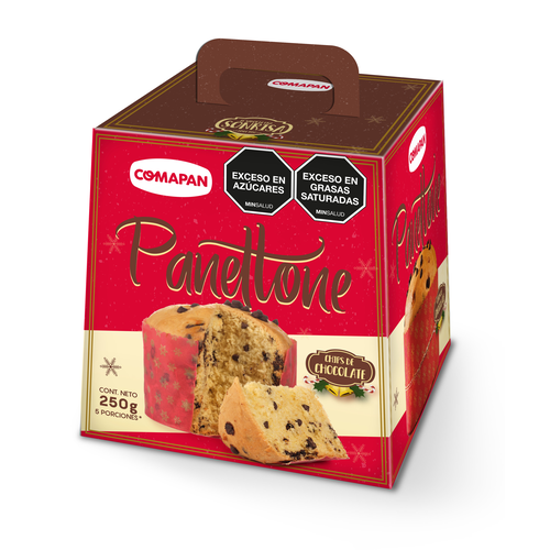 Mini Panettone Chips de Chocolate Comapan 250g