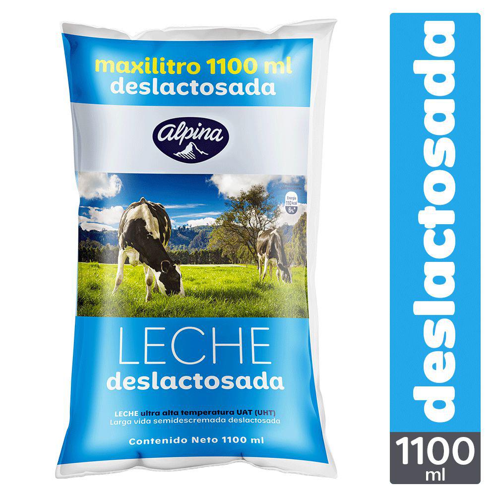 Leche Deslactosada Maxilitro Alpina 1.100 ml