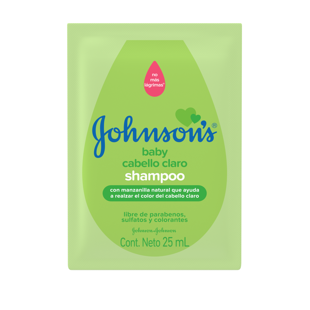 Shampoo Johmson´s  Cabello claro 25ml