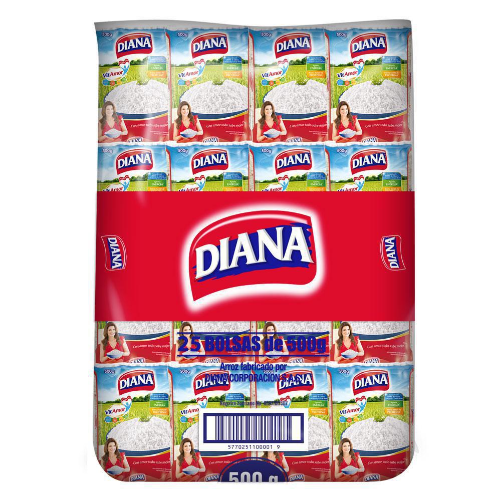 Arroz x 25 unidades Diana