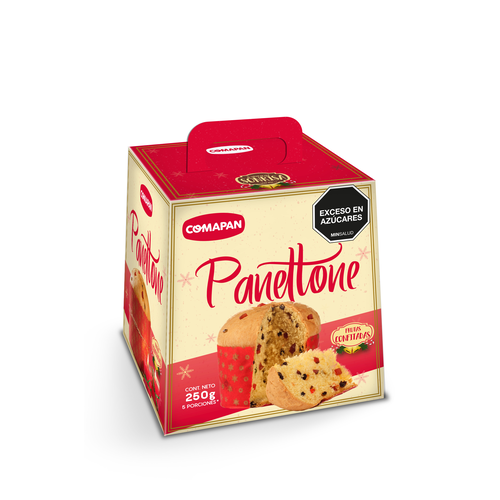 Mini Panettone Frutas Confitadas  Comapan 250g
