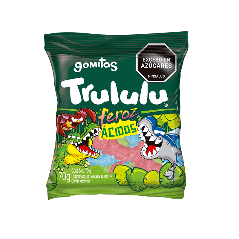 Gomitas Feroz Acidos Trululu 70g