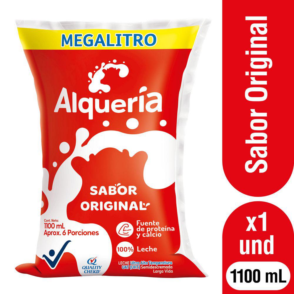Leche Sabor Original Megalitro Alquería