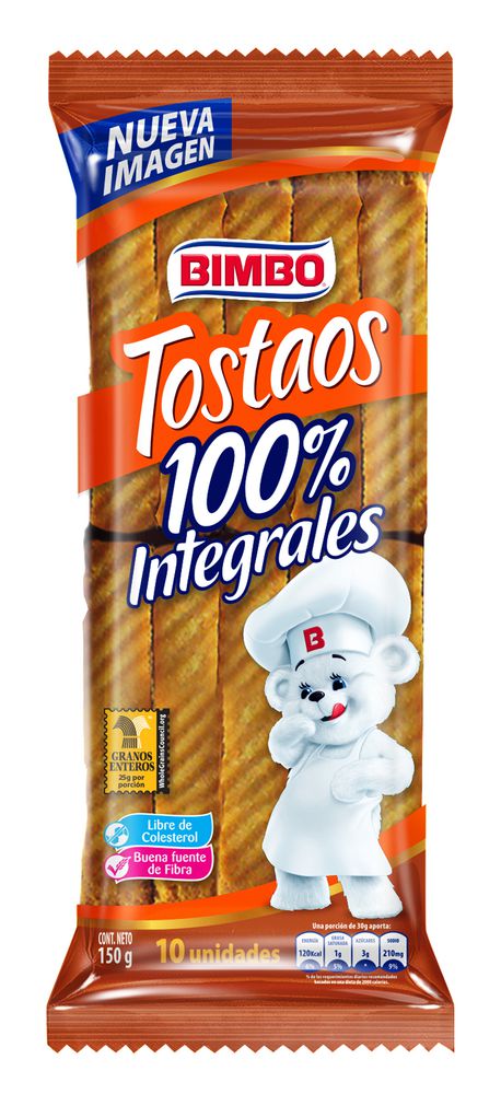 Tostadas Integrales Bimbo 150g