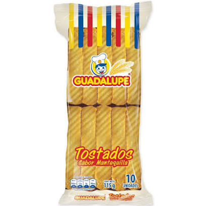 Tostadas Mantequilla Guadalupe 115g