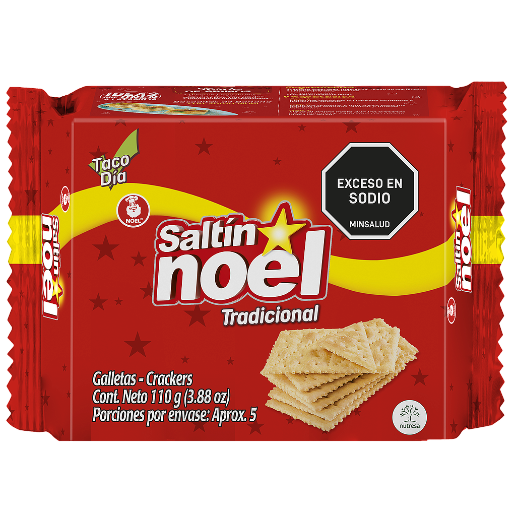Saltin Noel Taco x 1 Tradicional  110g