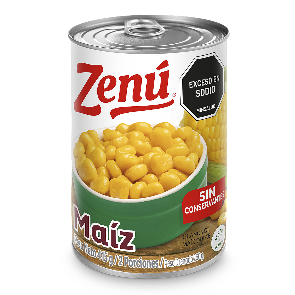 Maíz Zenú 415g